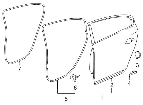 2014 Buick Regal Door & Components Diagram 2 - Thumbnail