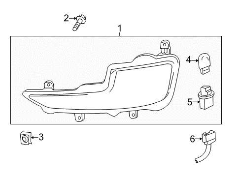 2015 Chevy Volt Signal Lamps Diagram