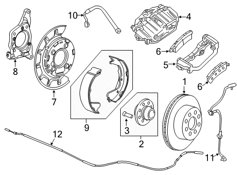 2016 Chevy Silverado 2500 HD Parking Brake Diagram