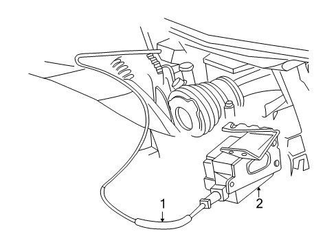 1996 Chevy Express 3500 Cruise Control System Diagram