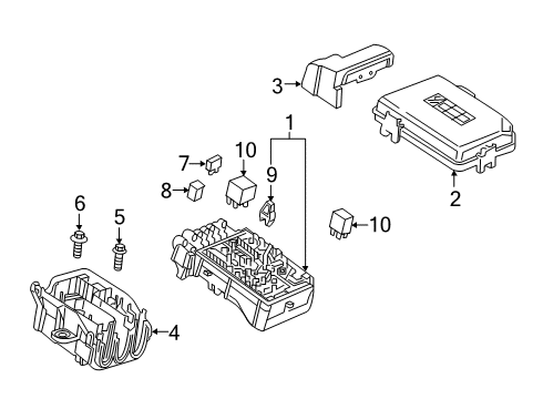 2018 Buick Envision Fuse & Relay Diagram