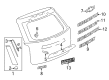 Chevy Suburban 2500 Emblem Diagram - 84674417