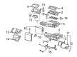 Buick Heater Core Diagram - 89018289