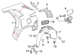 Cadillac Fuel Door Diagram - 84004705