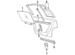 Oldsmobile Regency Door Moldings Diagram - 25544507