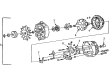 Chevy V2500 Suburban Alternator Diagram - 19151858