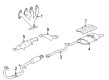Chevy Cavalier Catalytic Converter Diagram - 22667030