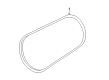 Chevy V-Belt Diagram - 55583054