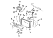Chevy Silverado 2500 HD Classic Radiator Diagram - 89019156