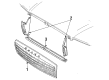 Buick Park Avenue Grille Diagram - 25603739