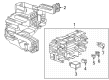 Cadillac Relay Block Diagram - 84460260