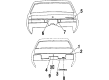 Buick Regal Spoiler Diagram - 25518291