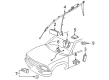 Chevy Trailblazer EXT Air Bag Control Module Diagram - 12240200