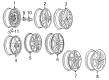 Pontiac Wheel Stud Diagram - 9595983
