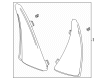 Chevy Corvette Mud Flaps Diagram - 84263453