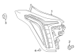 Cadillac CT5 Tail Light Diagram - 85164447