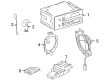Chevy Silverado 3500 Car Speakers Diagram - 15071125