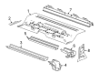 GMC Canyon Floor Pan Diagram - 23194474