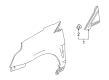 Cadillac SRX Mud Flaps Diagram - 19170630