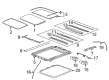 Cadillac Weather Strip Diagram - 23142058