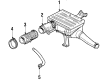 Buick LeSabre Crankcase Breather Hose Diagram - 25522041