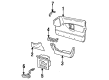 Chevy Corvette Armrest Diagram - 12522295