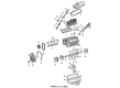 Chevy S10 Crankshaft Thrust Washer Diagram - 12480252