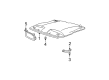 Chevy S10 Sun Visor Diagram - 15980471
