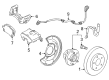 Chevy Cruze Backing Plate Diagram - 13324456
