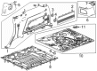 GMC Hummer EV SUV Seat Switch Panel Diagram - 85103041