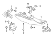 Cadillac Engine Mount Bracket Diagram - 23104519