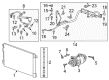 Chevy A/C Compressor Diagram - 84308629