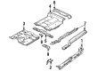 Chevy C1500 Suburban Floor Pan Diagram - 15989441