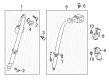 Cadillac CTS Seat Belt Diagram - 19331001