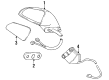 Buick Park Avenue Car Mirror Diagram - 12503608