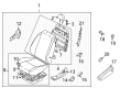 Chevy Aveo Seat Cushion Diagram - 96989624