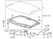 Chevy Corvette Door Seal Diagram - 84007387