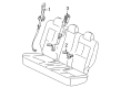 Saturn Vue Seat Belt Diagram - 22668406