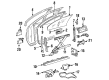 Chevy Caprice Interior Door Handle Diagram - 16606216