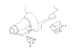 Hummer H3T Motor And Transmission Mount Diagram - 25847739