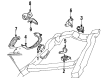 Chevy Celebrity Motor And Transmission Mount Diagram - 14073097