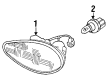 Oldsmobile Fog Light Diagram - 25713293