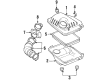 Oldsmobile Air Intake Coupling Diagram - 25323519