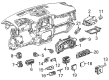 Chevy Silverado 2500 HD Output Shaft Seal Diagram - 84368190