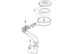 GMC G2500 Air Filter Diagram - 25040596