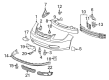 Chevy Cobalt Bumper Cover Diagram - 19120182