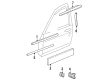 Chevy Monte Carlo Door Moldings Diagram - 12491264