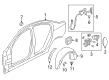 Chevy Caprice Fuel Door Diagram - 92219639