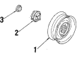 Buick Skyhawk Spare Wheel Diagram - 9590833