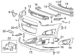 Chevy Sonic Bumper Cover Diagram - 95245182